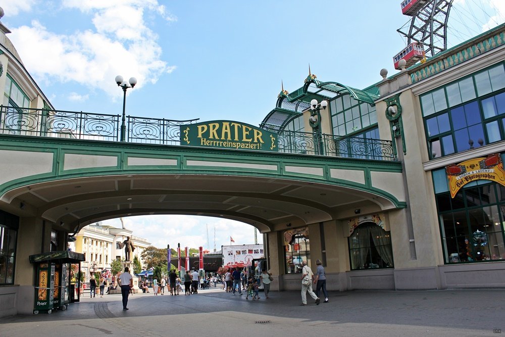 Prater, Eingangsbereich, Wien