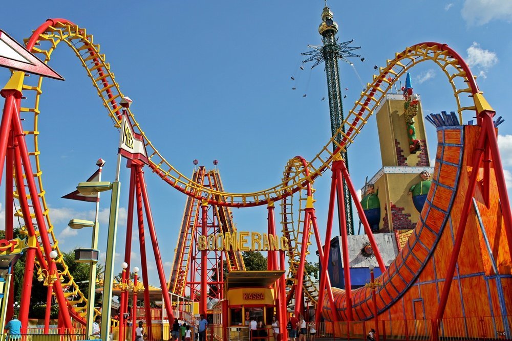 Fahrgeschäft im Wiener Prater