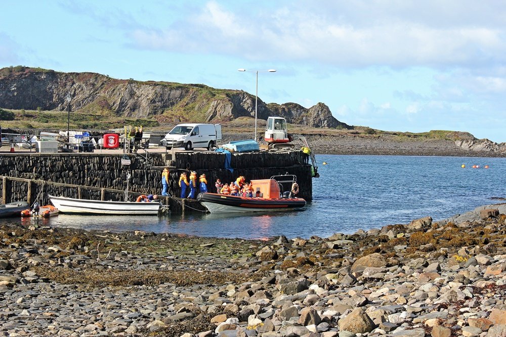 Brücke über den Atlantik, Easdale, Golf of Corryvreckan, Adventure Tour, Bootstour, Isle of Seil, Whirlpool, Sea.Fari