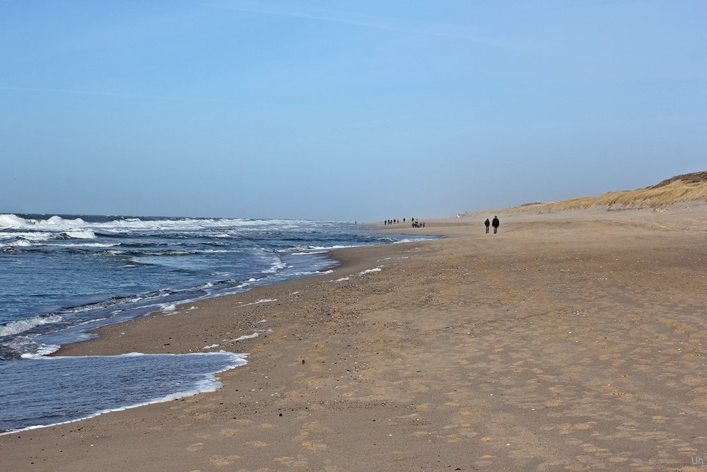 Sylt, Strandspazierung, Februar, Biike, Sansibar