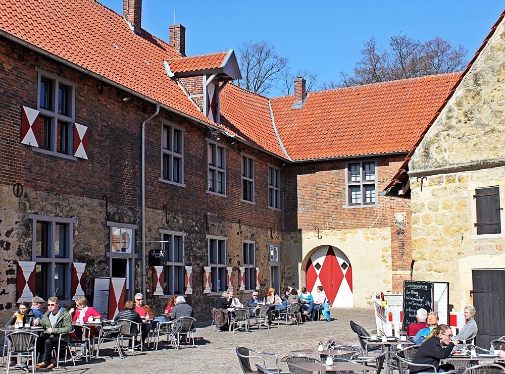 Radtour im Münsterland, Fahrrad fahren, Münsterland, Lüdinghauser Acht, Lüdinghausen, Wasserburg Vischering, Museum, Cafe Reitstall