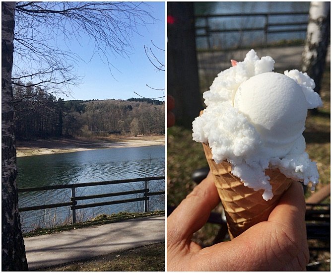 Rund um den Sorpesee, Radtour, Fahrradfahren, Sorpesee, Stemel, Urlaubshappen, Staumauer