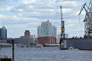 Deutschland, Blick auf Elphi in Hamburg