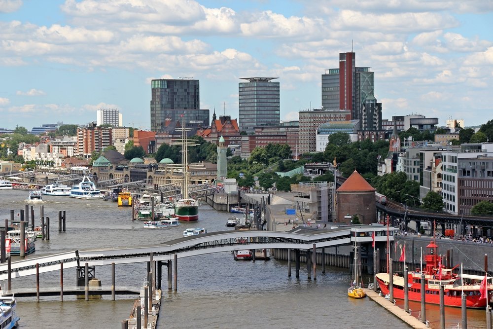 24 Stunden in Hamburg, Landungsbrücken