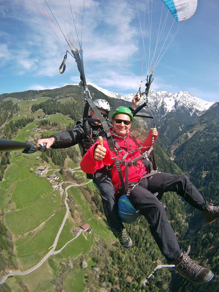 Gleitschirmfliegen in Südtirol - ein Erfahrungsbericht