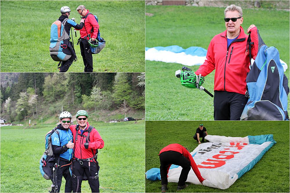 Gleitschirmfliegen in Südtirol