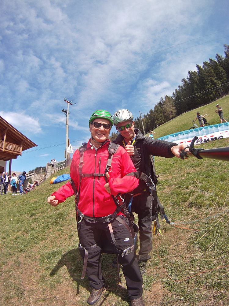 Gleitschirmfliegen Südtirol, Paragliding, Tandemflug