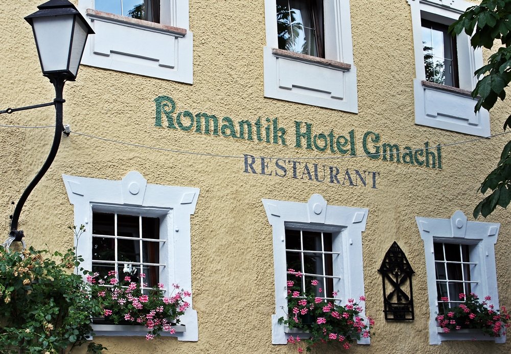 Gebäude des Romantik Hotel Gmachl, Hauben-Restaurant Gmachl