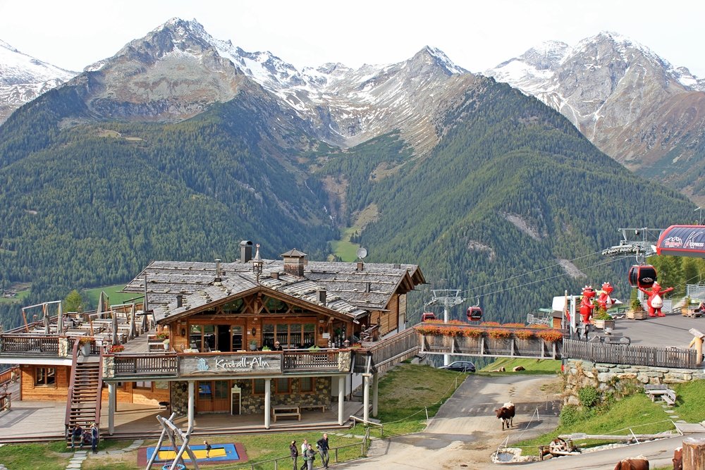 Kabinenbahn Klausberg und Kristallalm, Wanderung zum Klaussee, 