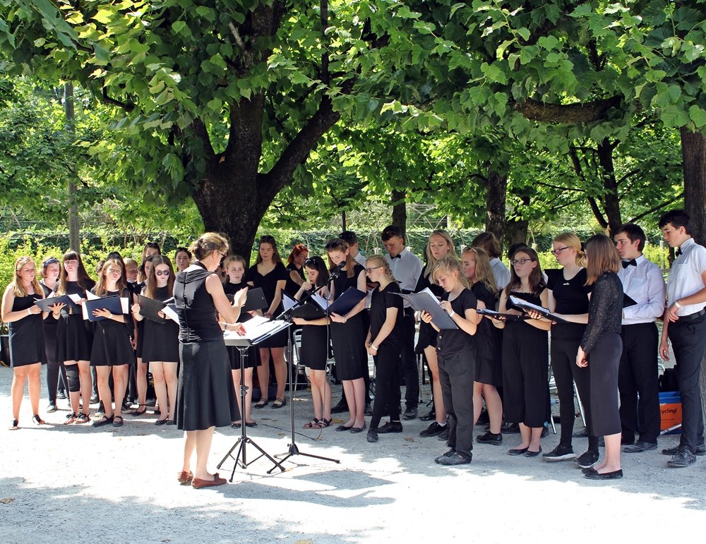 Festspiele in Salzburg, Mirabellgarten, Konzert