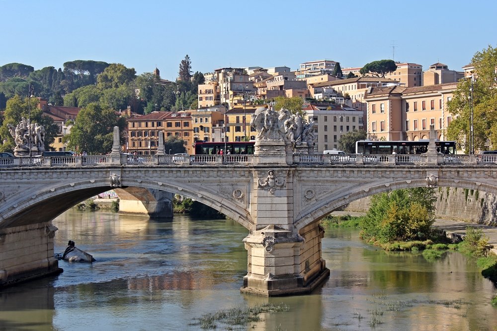 Rom zu Fuß erleben - eine Tagestour mit den schönsten Sehenswürdigkeiten zur Ponte Vittorio Emanuele